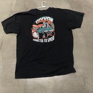 Dixxon Flannel Co Addicted to Speed Hot Rod Graphic T-Shirt Black Mens 3XL